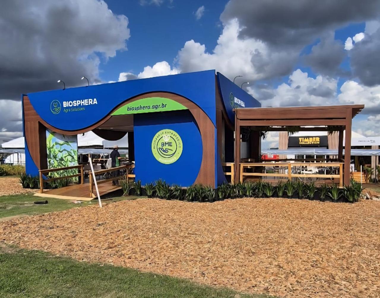 Estande Biosphera Agro Solutions